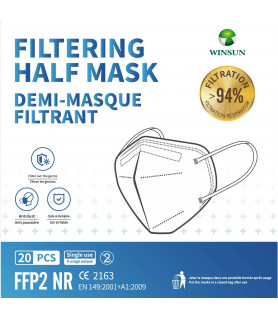 Boîte de 40 Masques de protection FFP2